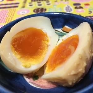 黄身がトロ～リ☆茹で卵の味噌漬け